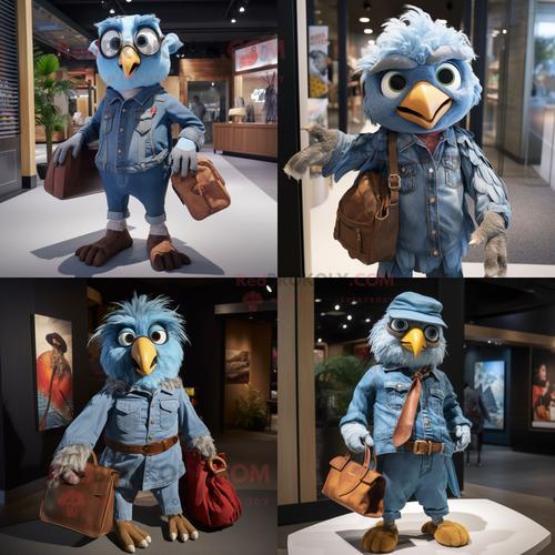 Personnage De Costume De Mascotte Redbrokoly Hawk Habillé Avec Une ... on Productcaster.