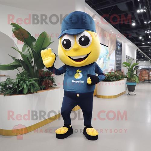 Personnage De Costume De Mascotte Redbrokoly De Banane Marine Habil... on Productcaster.