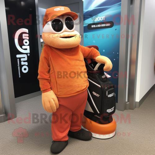 Personnage De Costume De Mascotte Redbrokoly De Sac De Golf De Roui... on Productcaster.