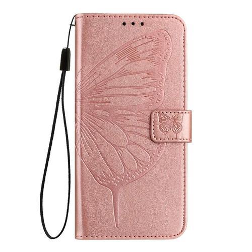 Étui Pour Samsung Galaxy S10 Plus Gaufrage Papillon Cuir Premium Ma... on Productcaster.