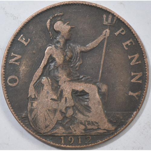 Uk - 1912 - One Penny - George V - W060 on Productcaster.