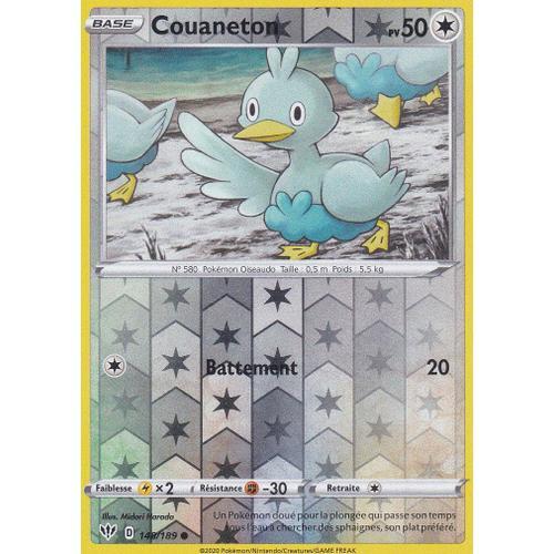 Carte Pokemon - Couaneton - 148/189 - Reverse - Épée Et Bouclier 3 ... on Productcaster.