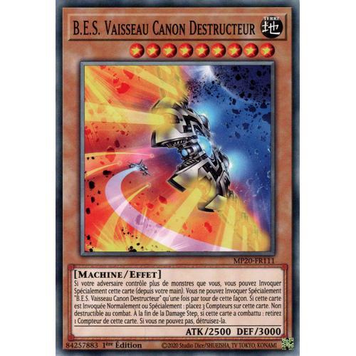 Yu Gi Oh Mp20 Fr111 B.E.S. Vaisseau Canon Destructeur on Productcaster.