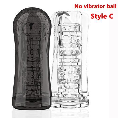 Masturbateur En Silicone Transparent Pour Homme, Chatte Douce, Joue... on Productcaster.