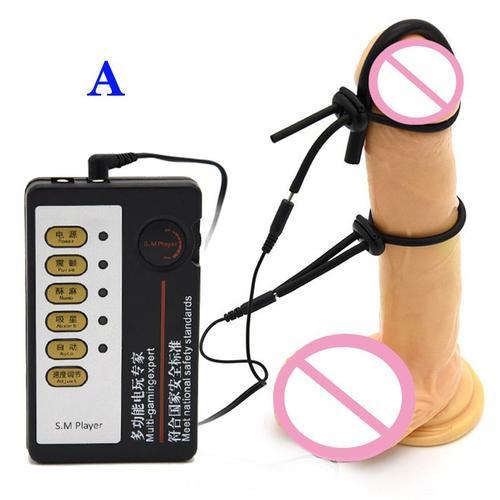 Anneau De Pénis De Chasteté Bdsm Pour Hommes, Électro-Unis Issement... on Productcaster.