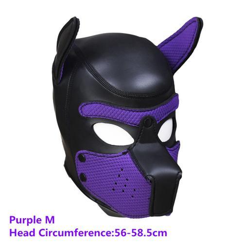 Casque Érotique Sm, Jouets De Bondage En Latex, Masque De Tête De J... on Productcaster.