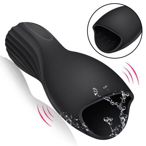 Gobelet De Masturbation Automatique Pour Homme, Vibrateur Noir À 10... on Productcaster.