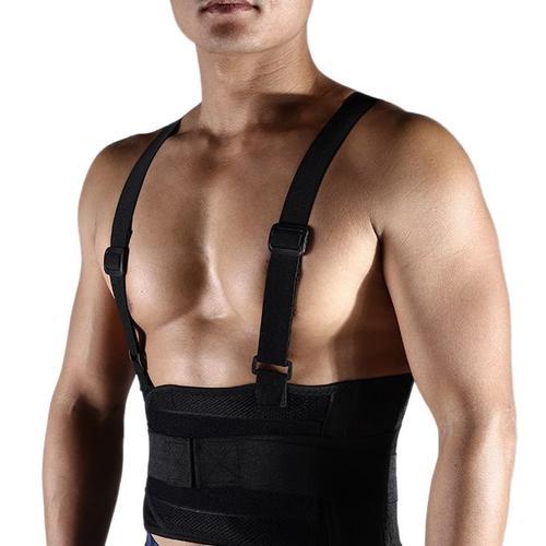 Ceinture De Soutien De Taille Réglable Hommes Lombaire Fitness Halt... on Productcaster.