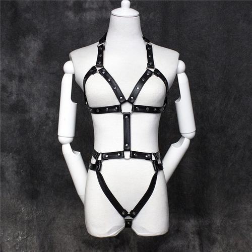 Ceinture En Cuir Pour Bondage Corporel, Lingerie Sexy, Jeux Pour Ad... on Productcaster.