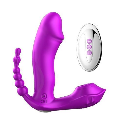 Vibromasseur À Succion 3 En 1 Pour Femmes, Stimulateur De Clitoris ... on Productcaster.