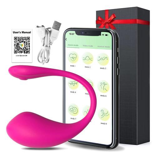 Godemichet Vibrateur Pour Femme, Jouet Sexuel Pour Adulte, Bluetoot... on Productcaster.