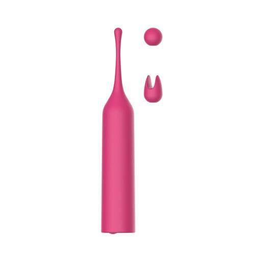 Vibromasseur Puissant Haute Fréquence Pour Femme, 3 Embouts De Remp... on Productcaster.