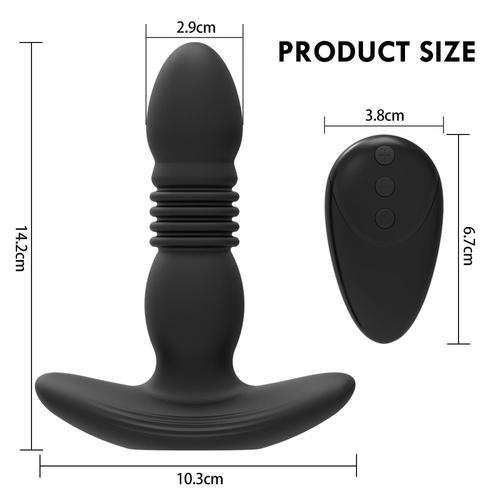 Vibromasseur Anal En Silicone Pour Homme, Stimulateur De Prostate, ... on Productcaster.