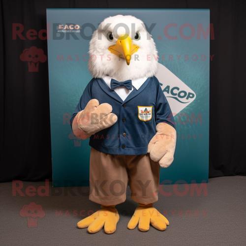 Personnage De Costume De Mascotte Redbrokoly D'aigle À Tête Blanche... on Productcaster.