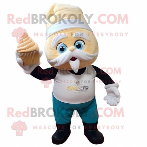 Personnage De Costume De Mascotte Redbrokoly Cupcake Crème Habillé ... on Productcaster.