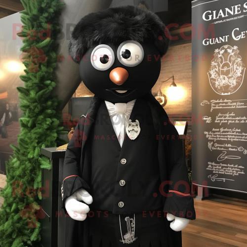 Personnage De Costume De Mascotte Redbrokoly Guinness Noir Habillé ... on Productcaster.