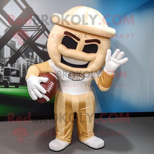 Personnage De Costume De Mascotte Redbrokoly De Casque De Football ... on Productcaster.