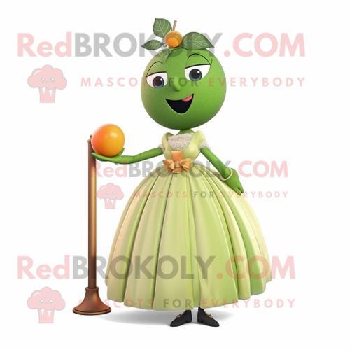 Personnage De Costume De Mascotte Redbrokoly De Pamplemousse Olive ... on Productcaster.