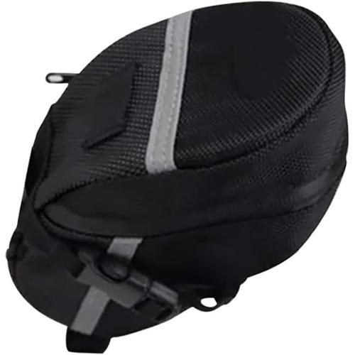 Noir Sac Arrière De Vélo Sacoche De Selle Compensée Huileur De Cabl... on Productcaster.