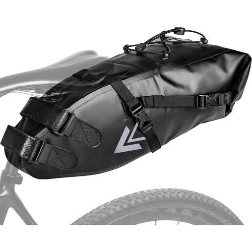 Noir Sacoche De Selle De Vélo, Sac De Arrière Vélo Sacoche De Selle... on Productcaster.