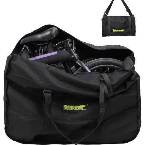 Sac De Transport Vélo 14-20 Pouces Housse De Vélo Pliable Imperméab... on Productcaster.