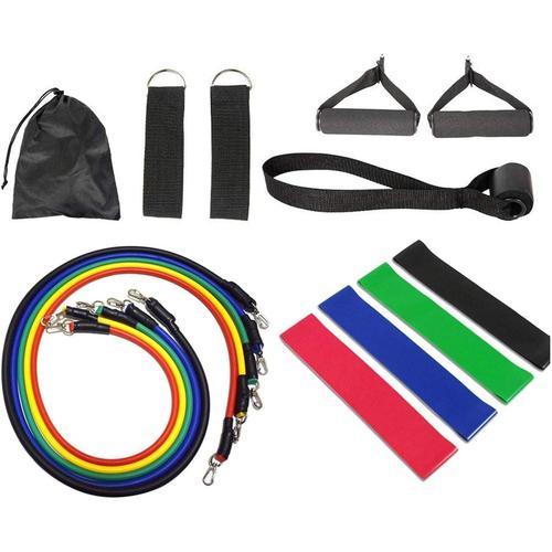 15 Pcs Set Bandes De Résistance Ensemble Bandes De Fitness Équipeme... on Productcaster.