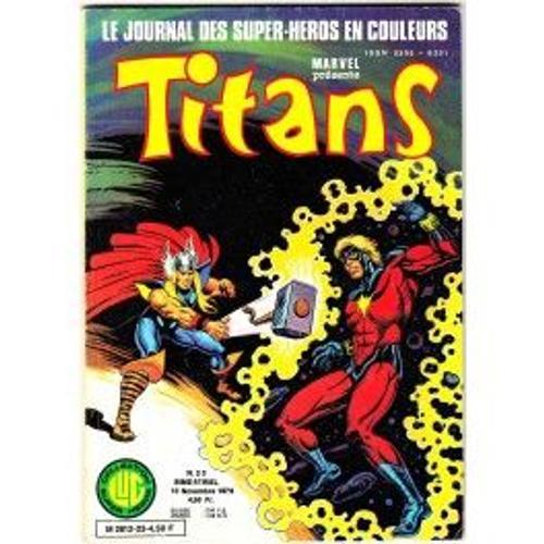 Titans N°23 Comics Marvel on Productcaster.