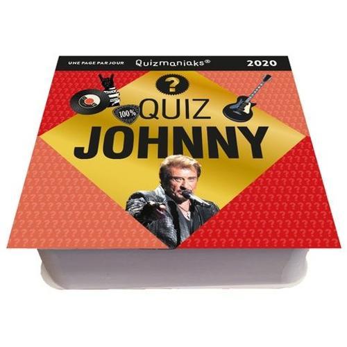 Quiz 100% Johnny - Une Page Par Jour on Productcaster.