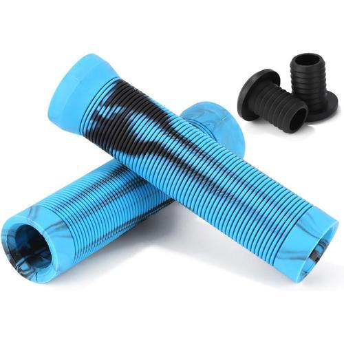 Bleu Poignées De Guidon De Vélo Ergonomique, Poignée Trottinette¿Po... on Productcaster.