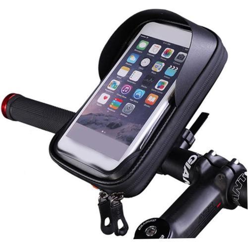 Noir Sacoches De Guidon Pour Vélos Sac De Téléphone Sac De Support ... on Productcaster.