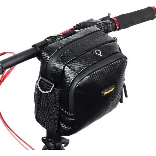 Carbon Fiber Sacoche Guidon Vtt Sac Gps Velo Sacoches Velo Porte Te... on Productcaster.