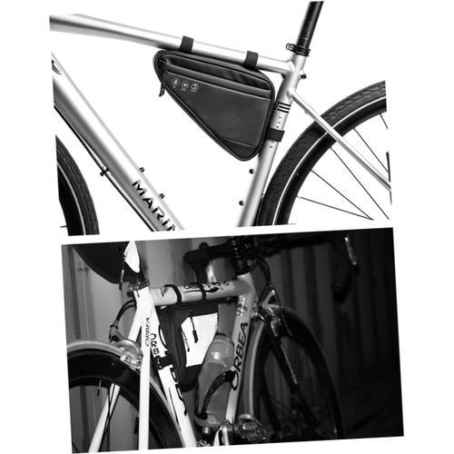 Noir Sacoches De Guidon Sac De Vélo De Route Sac De Rangement Vtt T... on Productcaster.