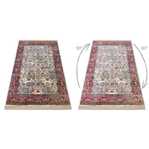 60x100 Cm Tapis Windsor 22993 Ornement, Vintage, La Frange Ivoire /... on Productcaster.