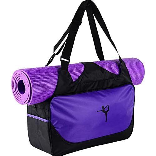 Violet Sac De Yoga, Sac De Voyage, Sac À Dos Pour Tapis De Yoga, Sa... on Productcaster.