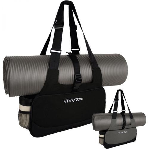 Noir - Sac De Rangement Pour Tapis De Yoga Et Accessoires - 2 Coloris on Productcaster.