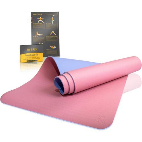 Rose Tapis De Yoga « Super Grip » ¿ Extra Antidérapant, Stable Et M... on Productcaster.