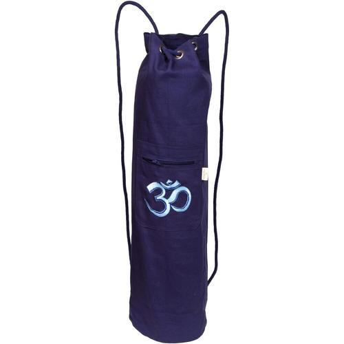 Dunkelblau Sac De Transport Pour Tapis De Yoga - Canvas Bag on Productcaster.