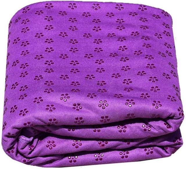 Purple Tapis De Sport Serviette Serviette Yoga Tapis D'exercice Ser... on Productcaster.