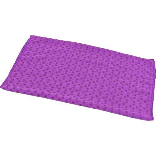 Púrpura Serviette De Tapis De Yoga, Serviette De Tapis De Gymnastiq... on Productcaster.