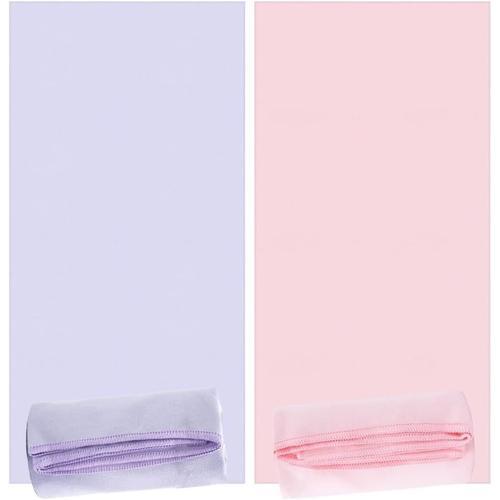 Lot De 2 Serviettes De Yoga Antidérapantes En Microfibre - 183 X 68... on Productcaster.