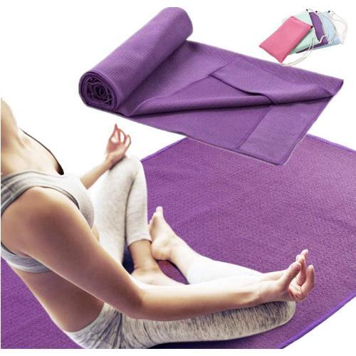 Purple Serviette Yoga Serviette De Yoga Tapis De Yoga Serviette De ... on Productcaster.