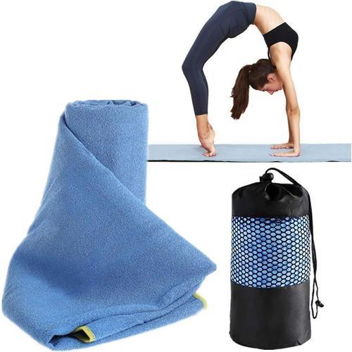 Blue Serviette Yoga Couverture Yoga Hot Yoga Serviette Serviettes D... on Productcaster.