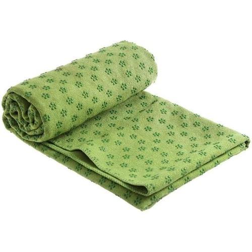 Green Tapis Sport Serviette Serviette De Yoga Antidérapant Serviett... on Productcaster.