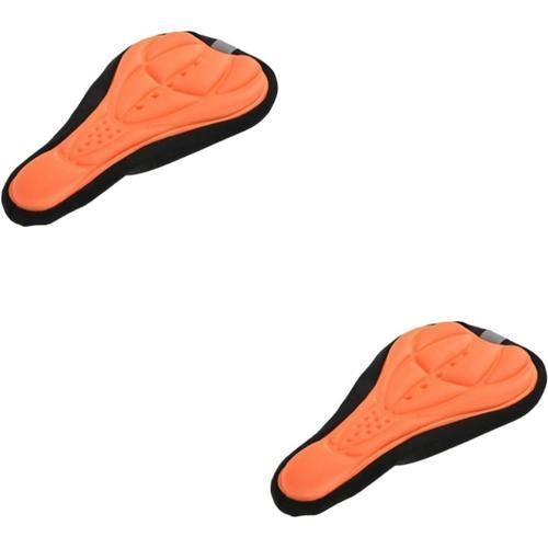 Orange 2 Pièces Coussin De Selle Vélos De Route Vélo De Route Selle... on Productcaster.