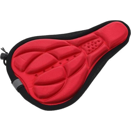 Rouge 2 Pièces Housse De Selle De Vélo Couverture De Vélo Coussin D... on Productcaster.