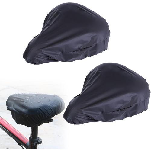 2pcs Housse De Pluie Pour Siège De Vélo, Selle Vélo Imperméable Éla... on Productcaster.