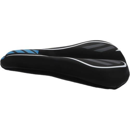 Noir Housse De Selle De Vélo Selle De Vélo En Cuir Coussin De Siège... on Productcaster.