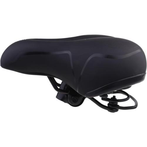 Noir 2 Pièces Selle De Vélo Siège De Vélo De Montagne Chaises Pour ... on Productcaster.