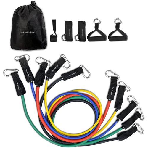 Bande De Force Musculation Set 11 Pcs Elastique De Fitness Sport Po... on Productcaster.