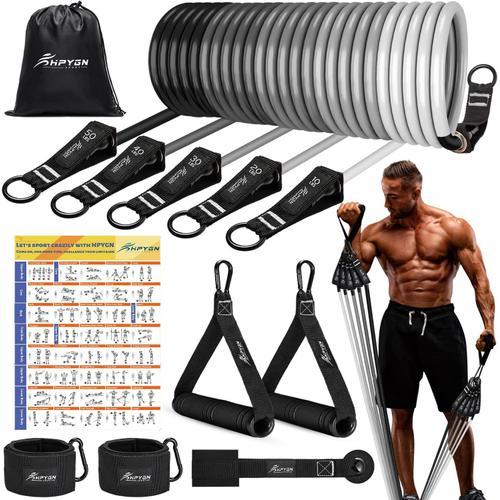 150lbs Bande Élastique Fitness, Elastique Musculation Bandes De Rés... on Productcaster.